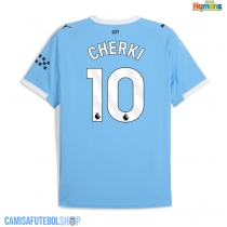 Camisa de time de futebol Manchester City Rayan Cherki #10 Replicas 1º Equipamento 2025-26 Manga Curta